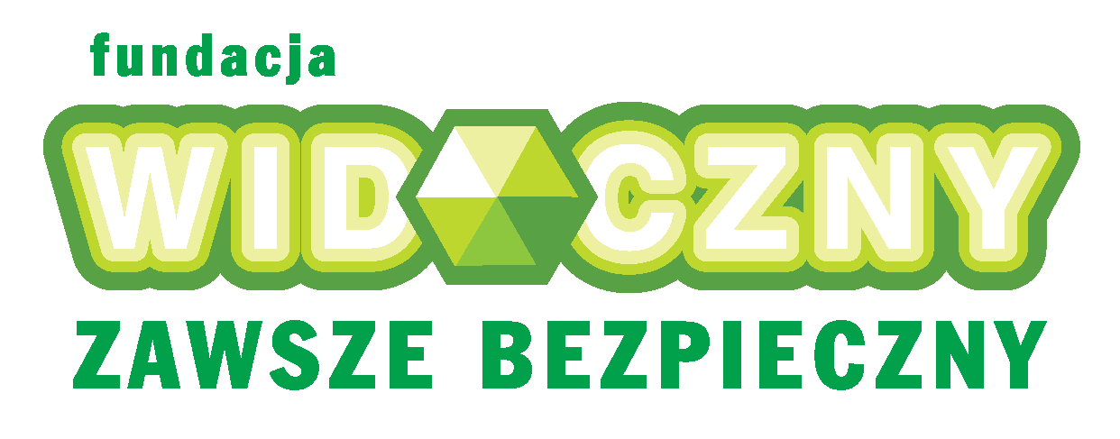 LOGO FUNDACJA WIDOCZNY ZAWSZE BEZPIECZNY